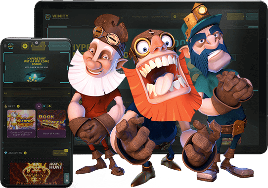 Pobierz aplikację mobilną Winity Casino na urządzenia mobilne z systemem Android (apk) i iOS (najnowsza wersja)