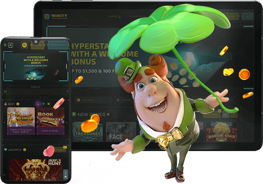 Rejestracja w Winity Casino